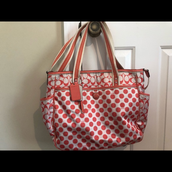 Coach Diaper Bag - Picture 1 of 1